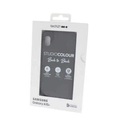 Tech21 Studio Colour Case for Galaxy A10e Back to Black