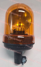 Amber Rotating Beacon Light For Massey Case Ih Cat Jcb Mccormick Deere Massey
