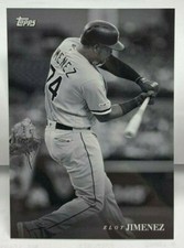 Eloy Jimenez 2020 Topps On Demand Black & White Base Card #47  WHITE SOX SP /672
