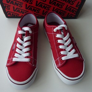 vans rouge garcon