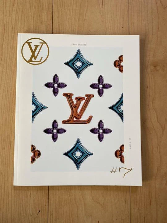 LOUIS VUITTON Catalog THE BOOK #7 and Stickers Coffee Table Book Japanese  ver