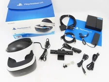 Sony PlayStation VR PS4 Virtual Reality Headset PSVR Used CUHJ-16001