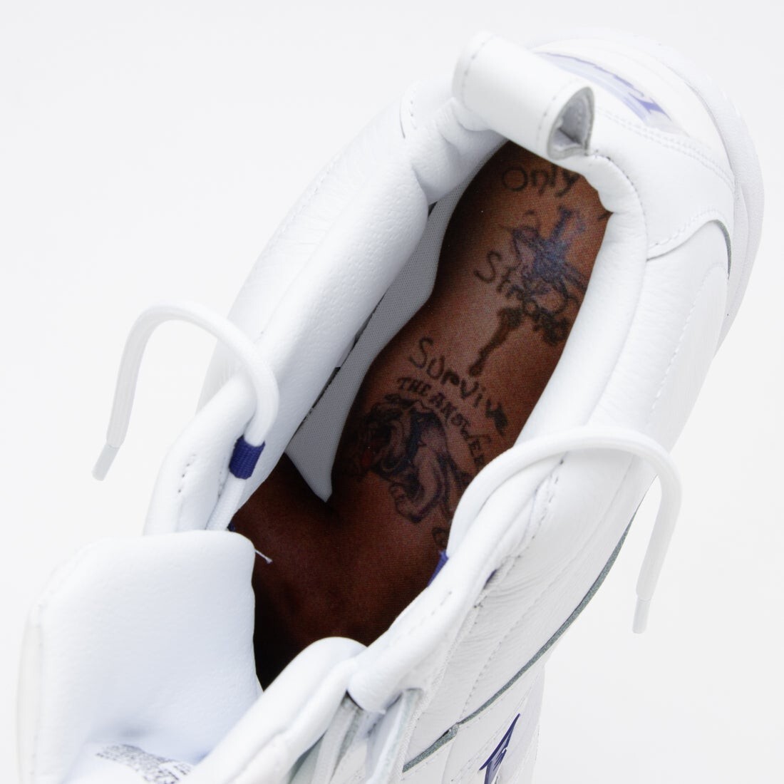 Reebok Answer IV  100033884 White Purple Men's Size