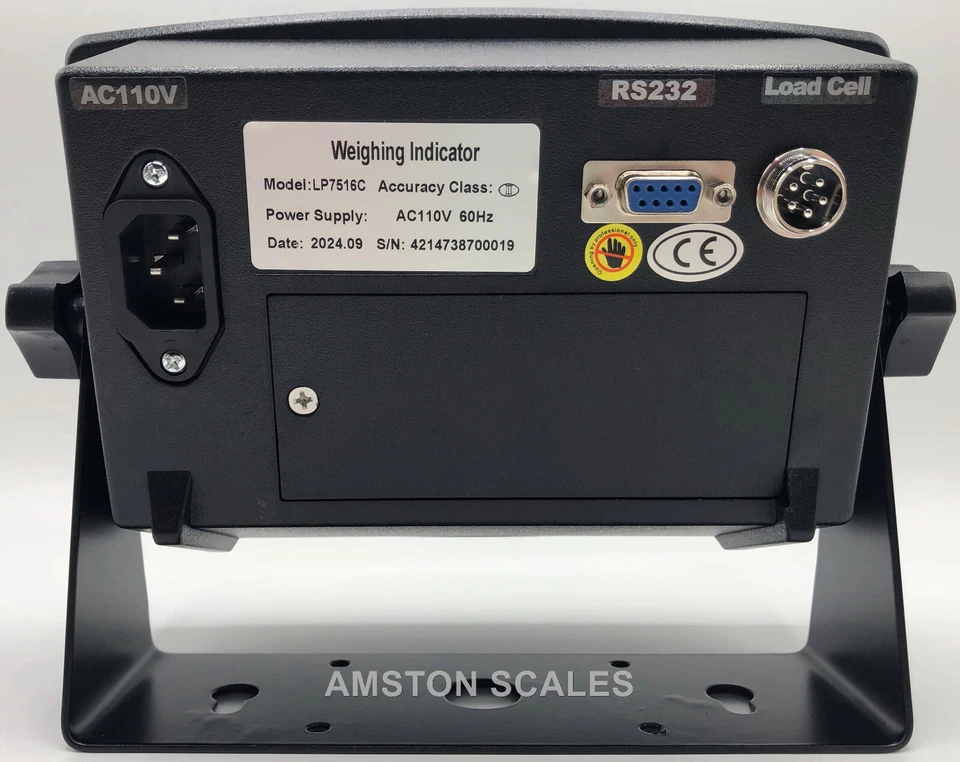 NUEVO CABEZAL DE EXHIBICIÓN DE BÁSCULA DIGITAL MONITOR CÉLULA DE CARGA CAMIÓN PISO PESAJE ANIMAL LCD Foto 2 de 4