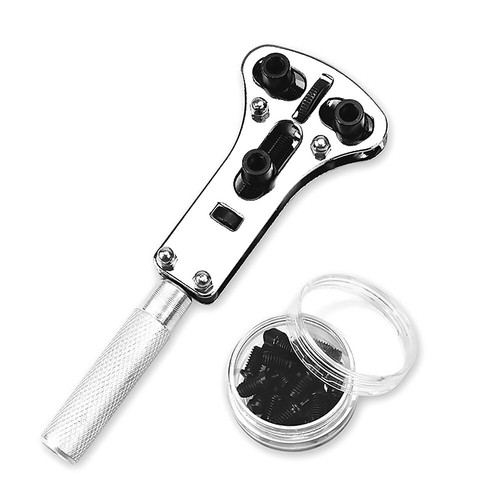 Multifunktionale Uhr-Reparatur-Werkzeug-Sets, Armbanduhren, Rückseite, Gehäuseöf
