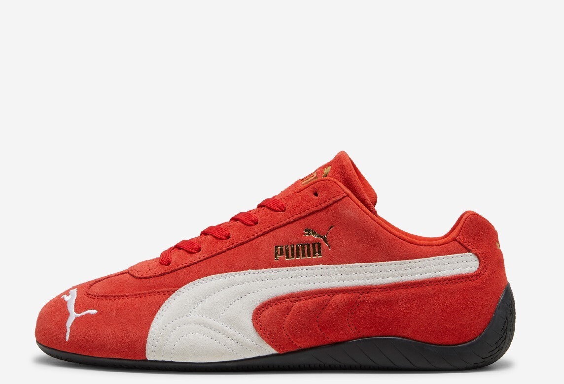 PUMA Speedcat OG Vintage men's shoes 398846-02 RED LEATHER