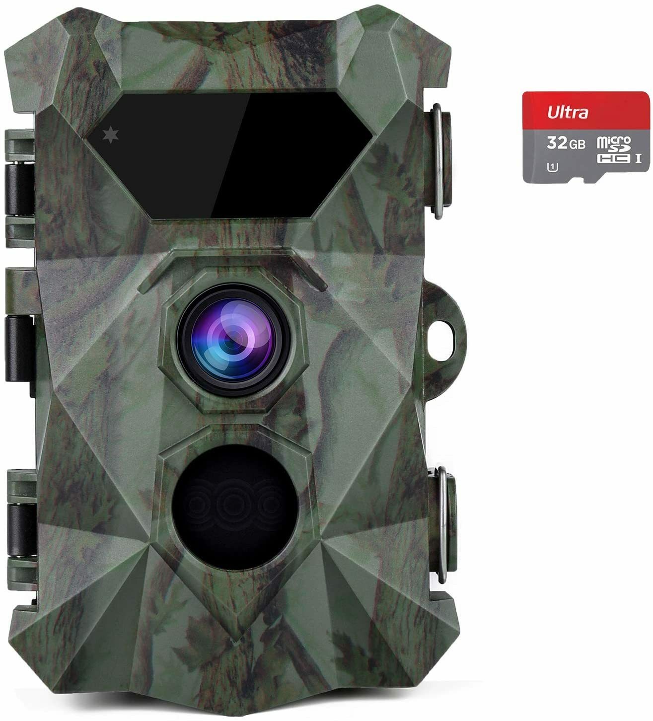 COOLIFE Wildkamera 2.7K 20MP Abzugsentfernung Bis 35m Wildkamera Bewegungsmelder