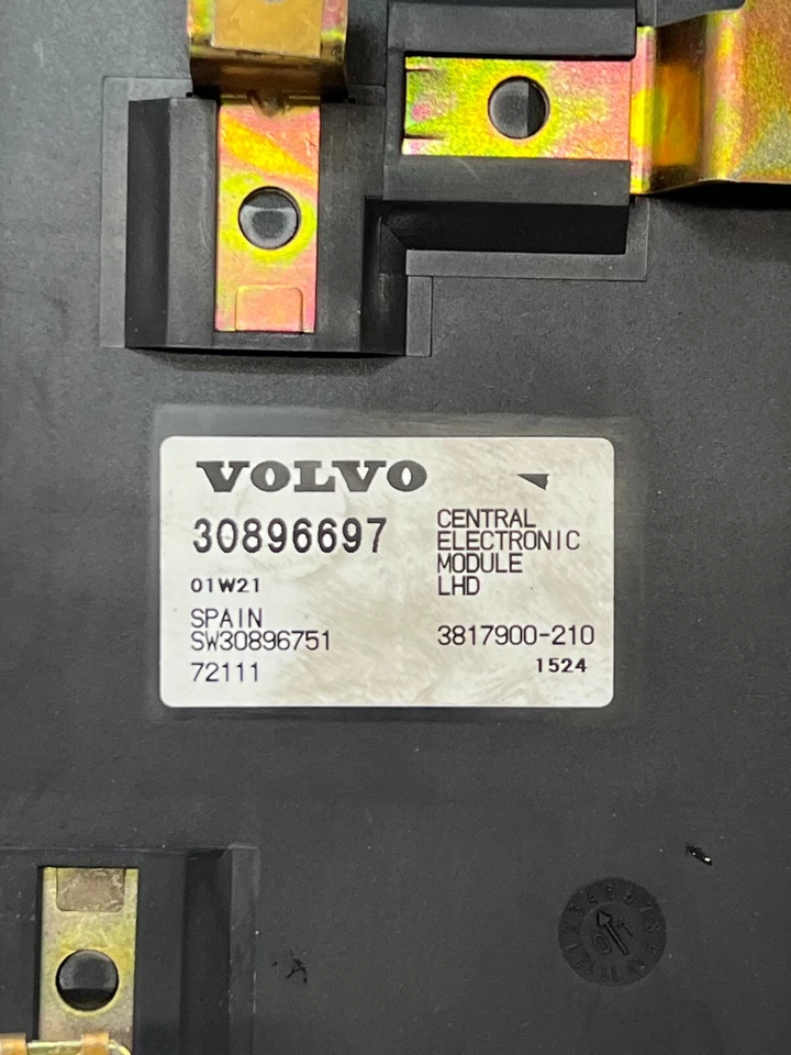 2002 Volvo S40 V40 Comfort Control Electronic Module 30896697 SW30896751 OEM - Image 2 of 4