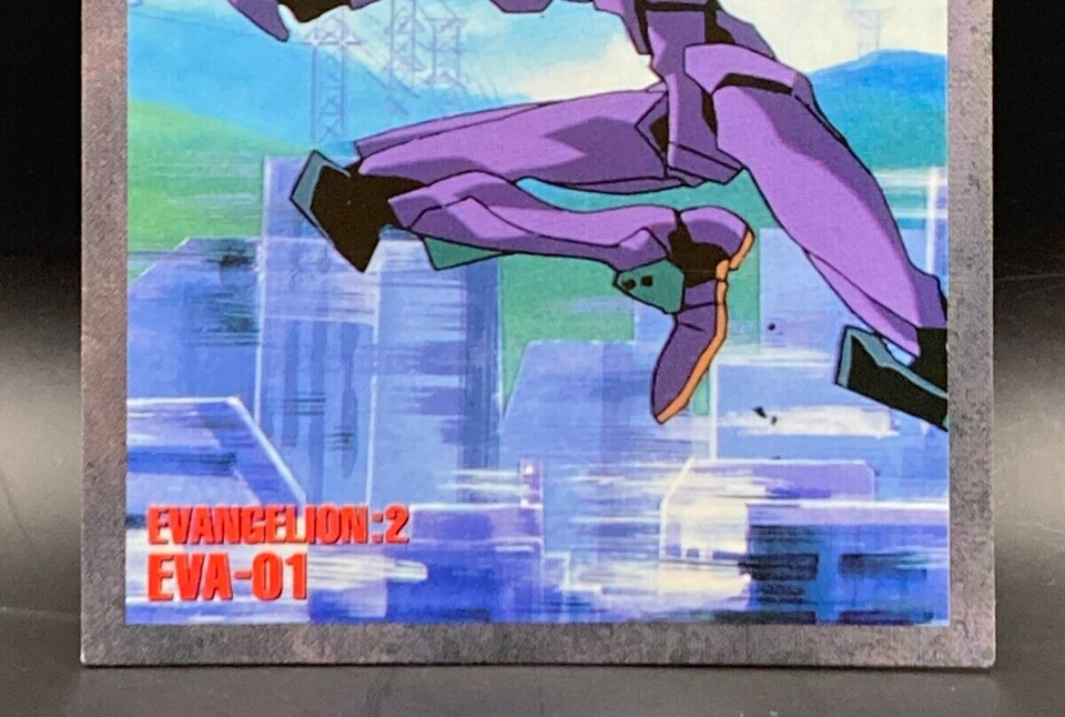 EVA-01 Neon Genesis Evangelion Card TCG EV2 Japanese BANDAI 1997 CCG ...