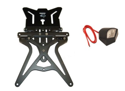 Supporti Per Targhe Staffa Porta-targa Con Luce A LED Ambrata Di - Foto 8