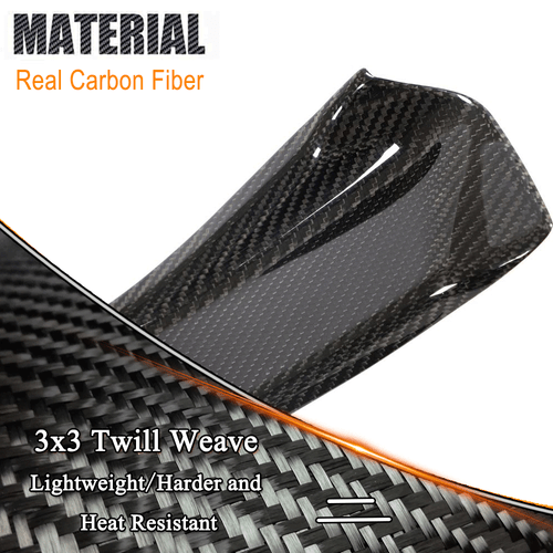 For Porsche 911 997 Carrera 2005-11 Dry Carbon Door Sills Threshold Panels Cover - Picture 8 of 11
