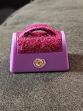 Doc McStuffins Purple  Pink Glitter Hard Case Replacement Part No Tools 1 5 In