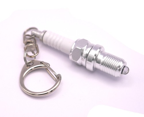 LED Spark Plug Keychain Keyring Mechanic Gift Motorsport JDM Performance - Picture 5 of 8