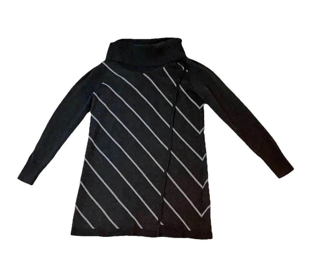 White House Black Market 女式条纹羊毛毛衣女