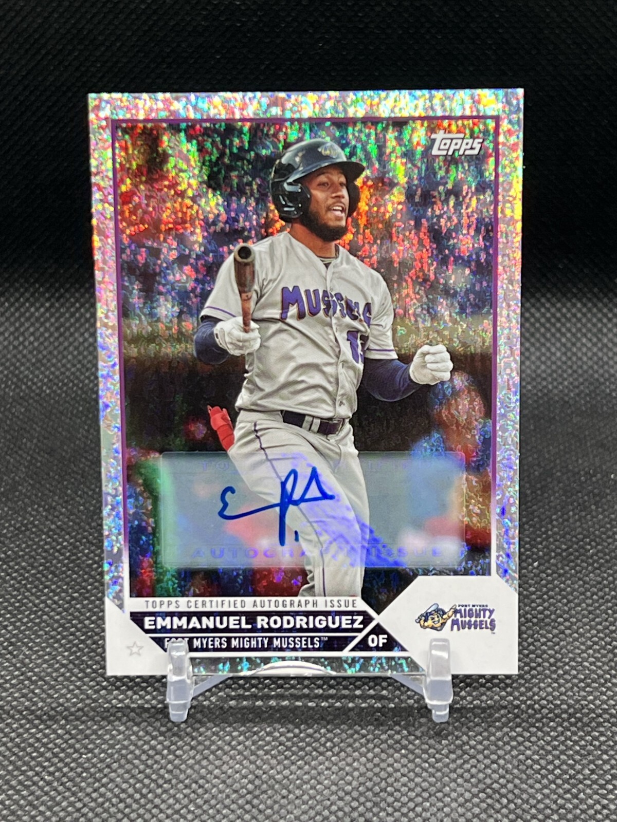 2023 Topps Pro Debut Shimmer #PD-27 Emmanuel Rodriguez AUTO /199