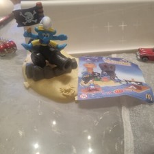 Kanonen Schlumpf 2004 Originalverpackung Mit BPZ McDonalds Happy Meal Schl&uuml;mpfe