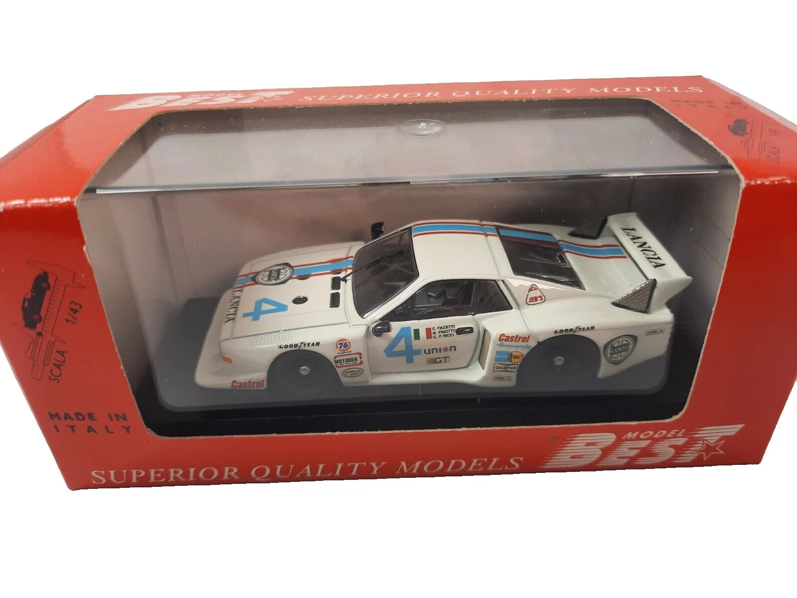 Multi-Color autos de carrera Diecast 1980 año del vehículo