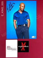 Erik King autographed signed 8x10 photo Dexter Sergeant James Doakes JSA COA