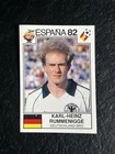PANINI WORLD CUP STORY STICKER - ESPANA 82 - RUMMENIGGE - NEW!