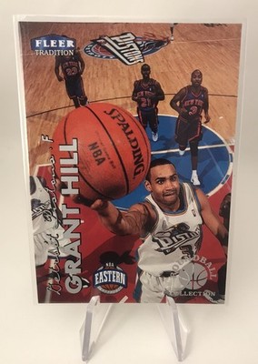 Grant Hill 1999 Fleer Tradition Roundball Collection #5RB Detroit Pistons SP
