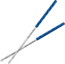 Blue Silent eDrum Drumsticks Low Noise Training Pad Electronic Drumsticks