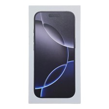 Original Apple iPhone 16 Pro Black Titanium 256GB EMPTY BOX ONLY