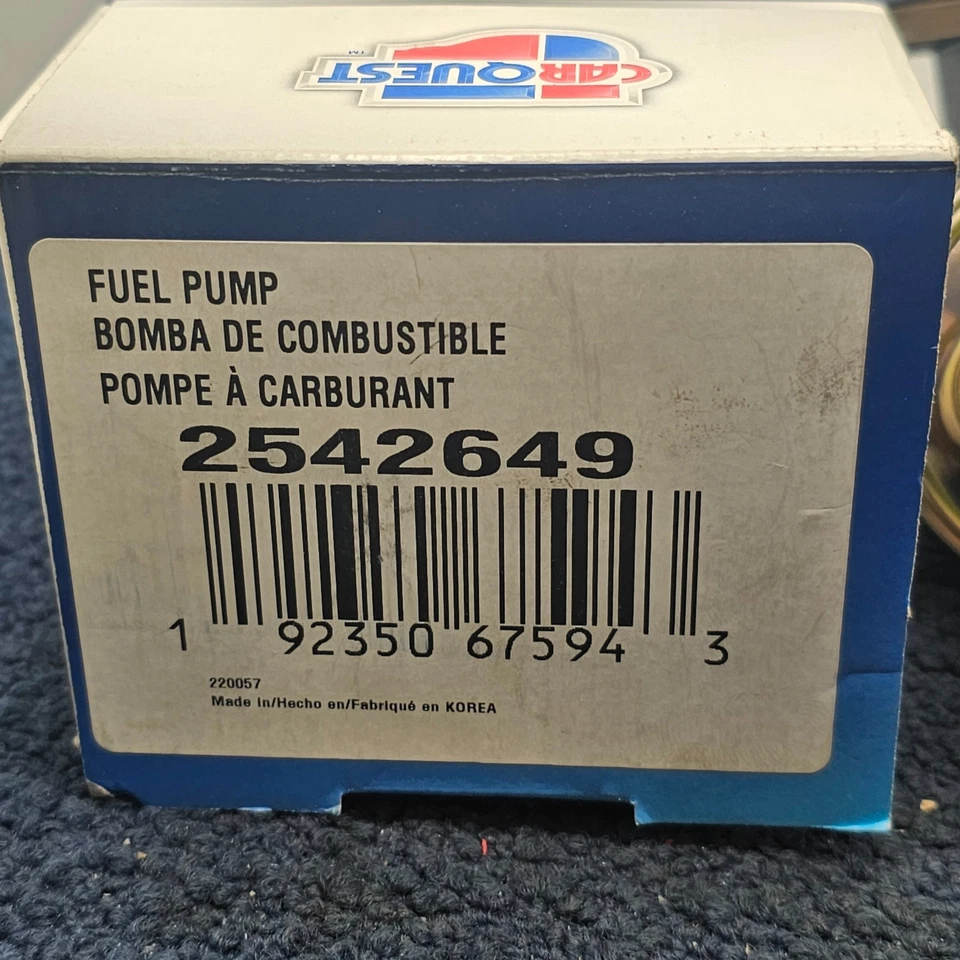 2542649: bomba de combustible mecánica para Dodge Coronet 1968 Foto 3 de 4