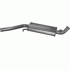 Mitteltopf Auspuff für AUDI 100 200 A6 1.8 2.0 2.2 2.3 1984-1997