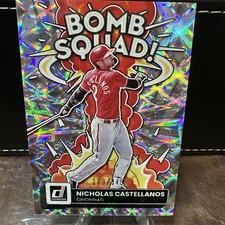 2022 Panini Donruss - Bomb Squad Nick Castellanos #BS-10 Silver /349