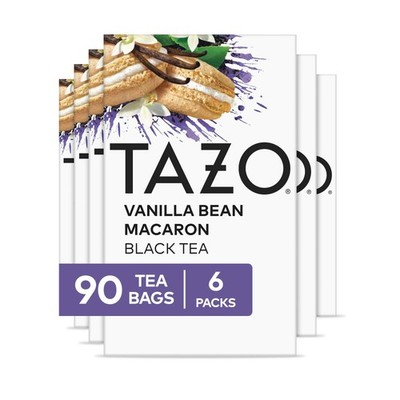 Dessert Delights Vanilla Bean Macaron Tea Bags, Sugar Free and Zero Calories,...