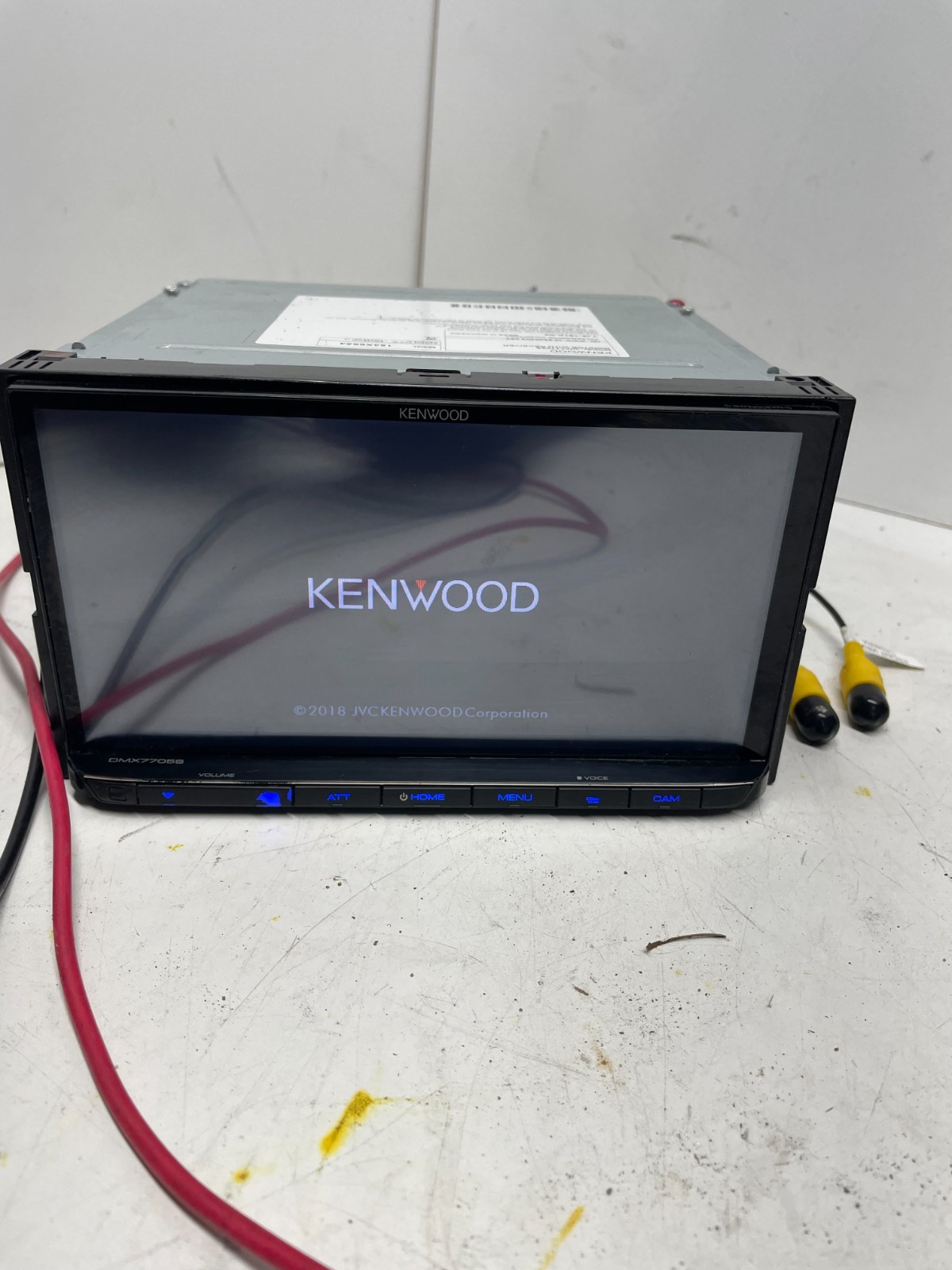 KENWOOD DMX7705S Touchscreen Bluetooth Car Audio Apple Android Play Radio Usb