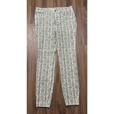 Anthropologie Pilcro Corduroy High Rise Skinny Ankle Pants Women Sz 28 Boho