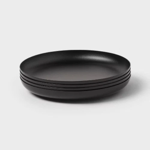 Juego de candelabros de placas de metal pequeñas 4pk negro - hierro Foto 3 de 3