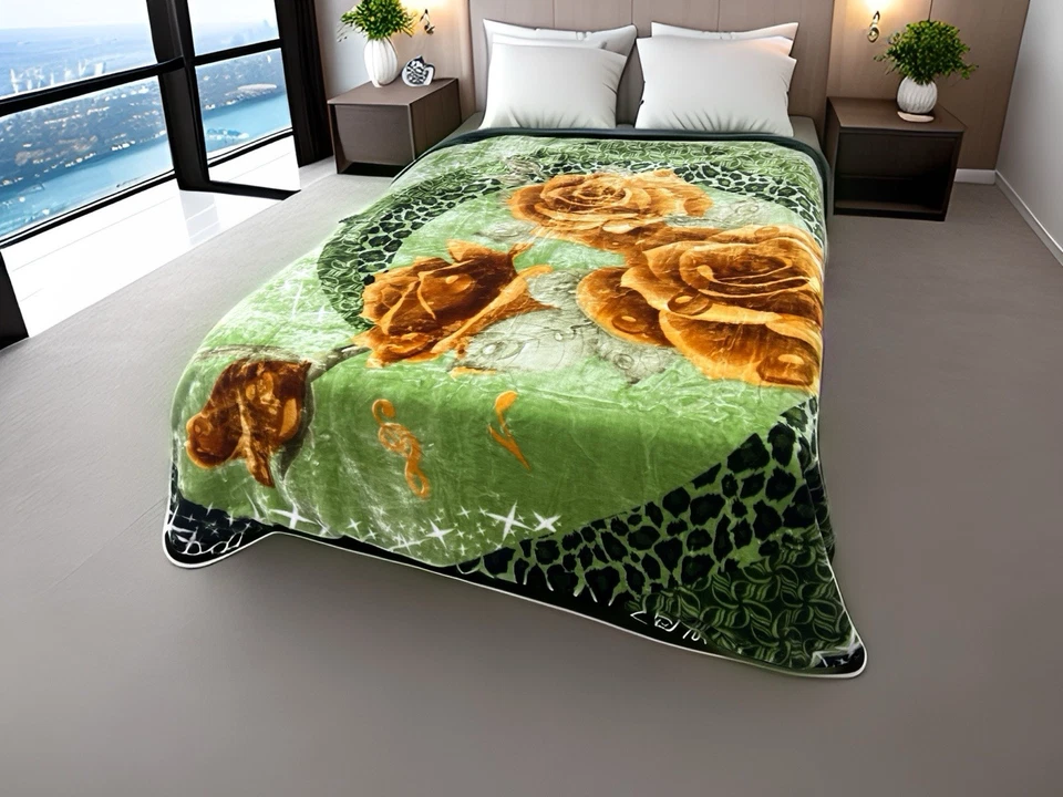 "Nueva manta reversible estilo visón de 2 lados súper suave tamaño queen 75X87"" 6,5 libras" Foto 3 de 4