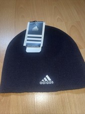 Adidas Beanie Black Hat New Tags Reversible One Size Liverpool Fc Gerrard 8 New
