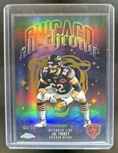 2025 Topps Chrome Joe Thuney Gold Refractor (RAW)