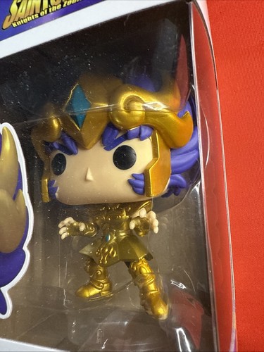 Funko Pop! Vinyl: Saint Seiya Aquarius Hyoga,Virgo Shun,Leo Ikki - Picture 11 of 11