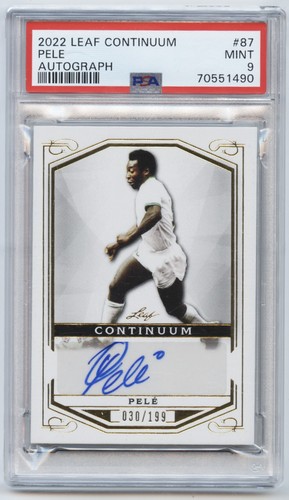 2022 Leaf Continuum Pele Auto  PSA 9 MINT  030/199