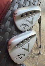 Callaway Mack Daddy set 52 & 58 w/NEW GolfPride grips