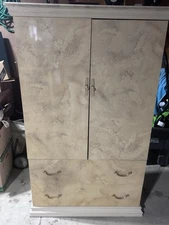 🪞 Elegant Italian Armoire – Solid Wood