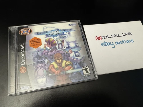DC - Sega Dreamcast - Phantasy Star Online Ver. 2 - With Serials - Walking Sim