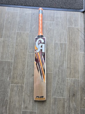 CA PLUS 10000 CRICKET BAT, THICK EDGE,SHORT HANDLE,STRAIGHT GRAINS ...