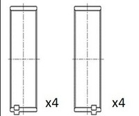 1X FAI AutoParts BB2053-050 Pleuellager FüR Mercedes-Benz Jeep