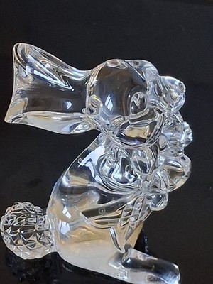 Waterford Kristall Osterhase Hase frisst Karotte - Figur Irland