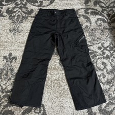 SPYDER Men size Small Black Thinsulate Entrant Dermizax Ski Snowboard Pants used