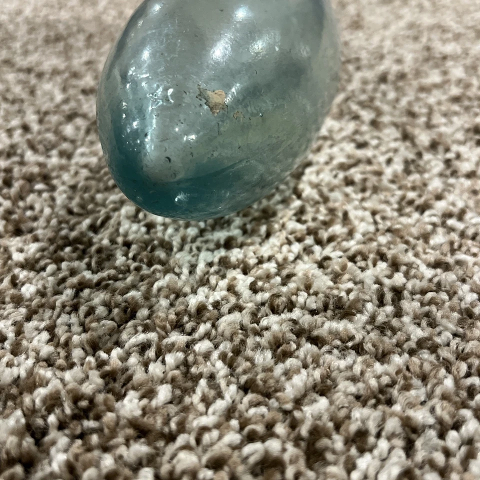 老式重型玻璃白色瓶室内室外花盆装饰悬挂瓶 — 第 4/4 张图片