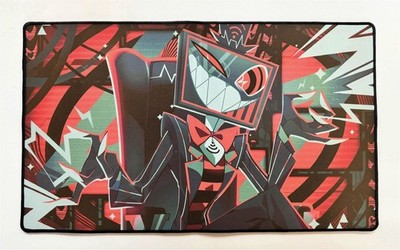 VERY RARE Hazbin Hotel Shark Robot Vox Playmat | eBay