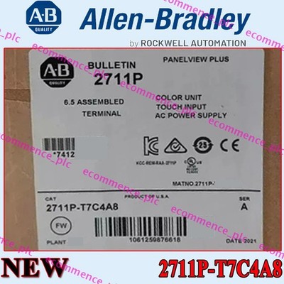 2711P-T7C4A8 Brand New Sealed NEW PLC PanelView Plus Terminal Free Ship US
