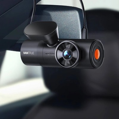 Vantrue N4 Pro 3 Channel 4K Wi-Fi Dash Cam With 128 GB Vantrue OEM SD Card