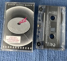 QUEEN Cassette Tape 70s Rock Pop JAZZ BICYCLE RACE BONUS TRACK REISSUE